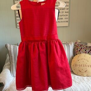 Wonder Nation Vibrant Red Formal Kids Dress